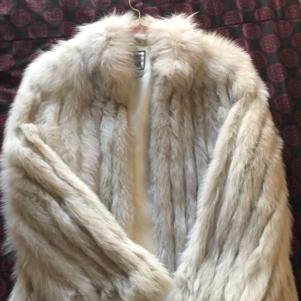 Saga fox fur coat